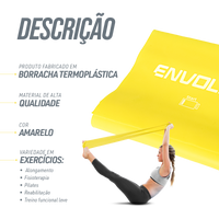 Faixa Elástica (Thera Band) Intensidade Extra‑leve Envolst