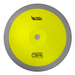 Disco de atletismo de aço e ABS 2Kg Powered by CBAt