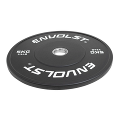 Anilha Olímpica Bumper para Crossfit e LPO 5Kg Envolst