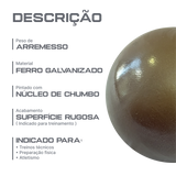 Peso de ferro 9kg Pista e Campo