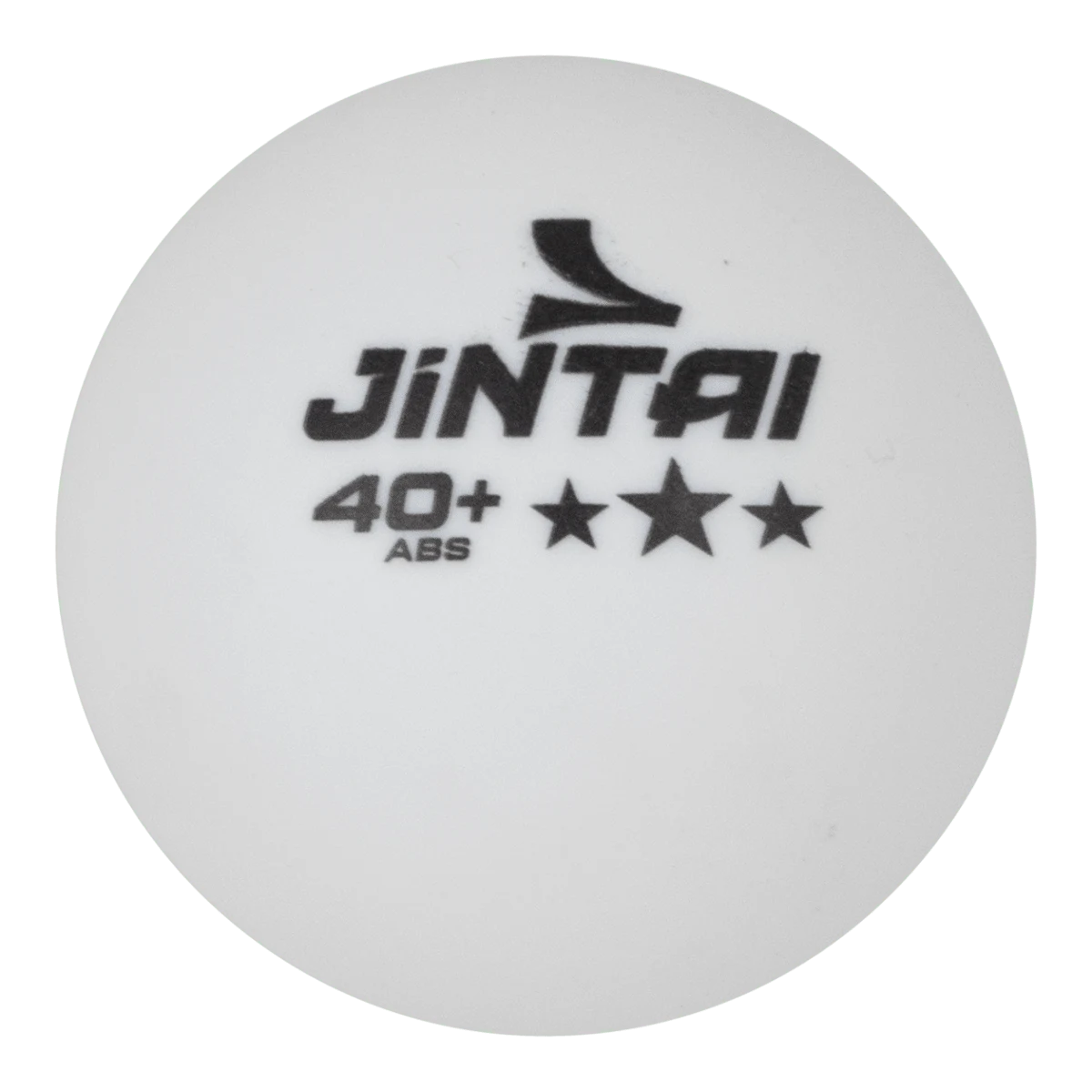 Bolinha de tênis de mesa 3 estrelas Premium Jintai - cnj com 6 und - BRANCA