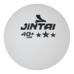 Bolinha de tênis de mesa 3 estrelas Premium Jintai - cnj com 6 und - BRANCA