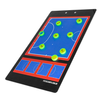 Prancheta tática magnética dupla face com caneta para treinamento de Futsal Pista e Campo