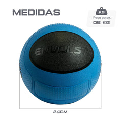 Medicine Ball 6kg com Quique Envolst para Alto Desempenho