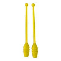 Maças de ginástica rítmica adulto 45cm Gracios - Branco