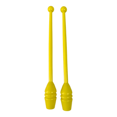 Maças de ginástica rítmica adulto 45cm Gracios - Branco