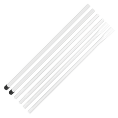 Kit de badminton com 04 raquetes de aço, 02 volantes, postes de aço e rede Loire