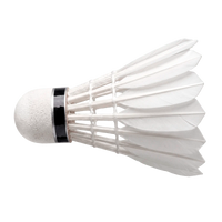 Peteca/volante de badminton com penas Vinex - cnj com 10 und