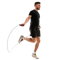 Corda de pular de PVC 6mm com rolamento Pista e Campo