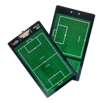 Prancheta tática magnética dupla face com caneta para treinamento de Futebol Society Pista e Campo