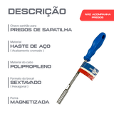 Chave canhão 6mm para pregos de sapatilha de atletismo com base hexagonal Rayco