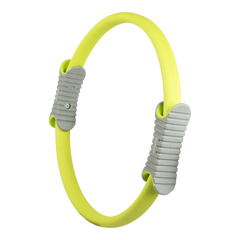 Anel de Pilates Tonificador Flexível Envolst - Verde e Cinza