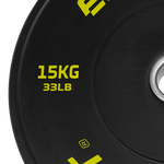 Anilha Olímpica Bumper para Crossfit e LPO 15Kg Envolst
