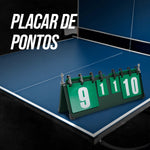 Placar de mesa estrutura metálica para pontuação e sets Pista e Campo