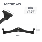 Puxador Anatômico Pegada 55cm Emborrachado Envolst