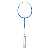 Kit de badminton com 02 raquetes de aço e 03 volantes Loire
