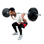 Barra de Musculação Reta 2,00m Maciça 28mm e Presilhas Envolst