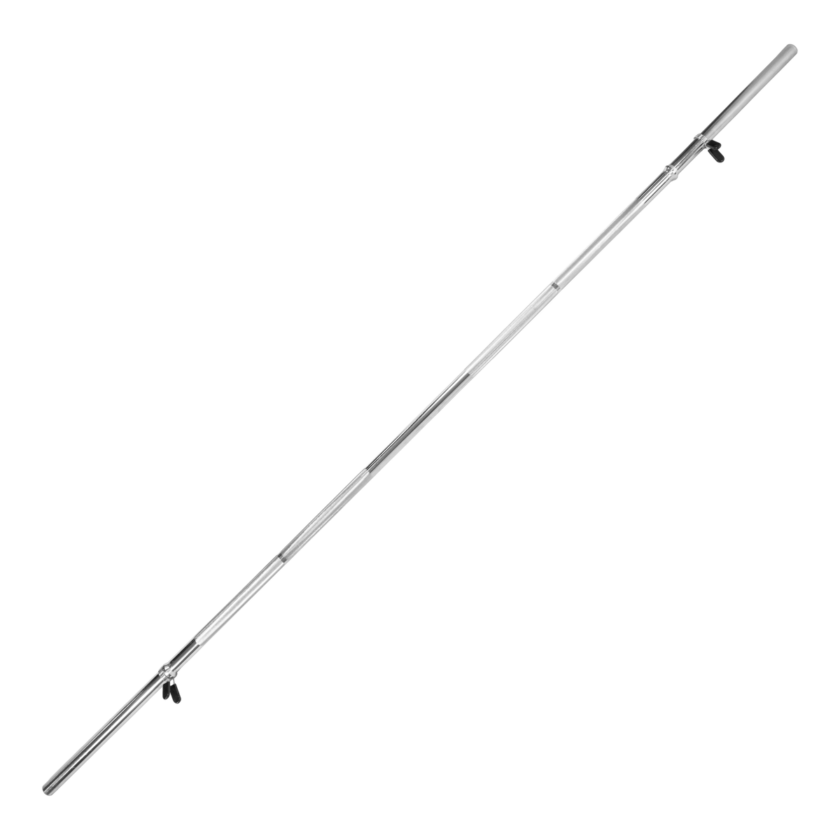 Barra Reta de Musculação Maciça 2,20m 28mm com Presilhas Envolst