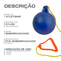 Martelo de PVC 350g Pista e Campo