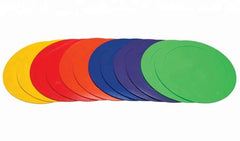 Discos marcadores alvo de borracha 20cm Pista e Campo - cnj com 04 und