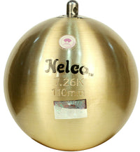 Martelo de atletismo de bronze 7,26kg 110mm WA-IAAF Nelco - com cabo e empunhadura