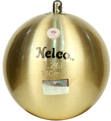 Martelo de atletismo de bronze 7,26kg 110mm WA-IAAF Nelco - com cabo e empunhadura