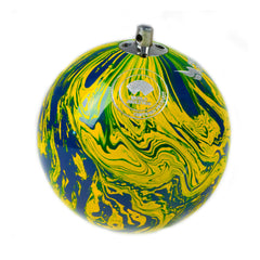 Martelo de atletismo de aço 4,00Kg 95mm ATE Pintura Especial Brasil WA-IAAF - com cabo e empunhadura