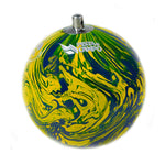 Martelo de atletismo de aço 7,26Kg 110mm ATE Pintura Especial Brasil WA-IAAF - com cabo e empunhadura