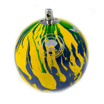 Martelo de atletismo de aço 6,00Kg 105mm ATE Pintura Especial Brasil WA-IAAF - com cabo e empunhadura