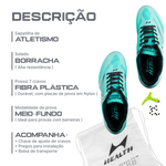Sapatilha de atletismo para meio-fundo Health