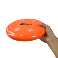 Frisbee de plástico macio  soft para recreação Neofun Laranja