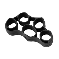 Kit para exercícios de fortalecimento de dedos, mãos e punho Envolst - Cor: Preto
