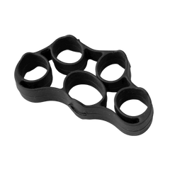 Kit para exercícios de fortalecimento de dedos, mãos e punho Envolst - Cor: Preto