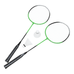 Kit Portátil de Badminton com Rede e Maleta