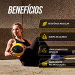 Medicine ball de borracha inflável premium Envolst