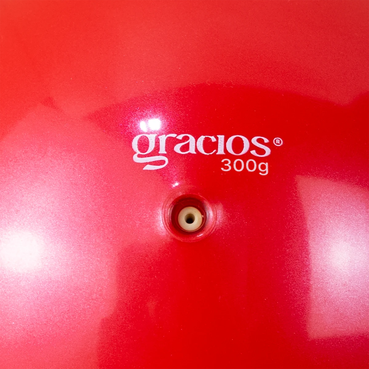 Bola Ginástica Rítmica Oficial 300g Gracios - Prata