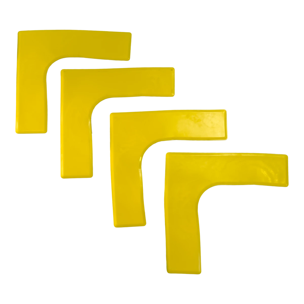 Marcadores de quadra cantos Velden - Amarelo