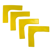 Marcadores de quadra cantos Velden - Amarelo