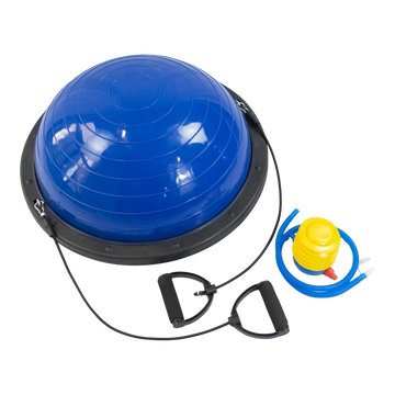 Meia Bola Suiça — Bosu Ball — com Alças 60 cm Envolst