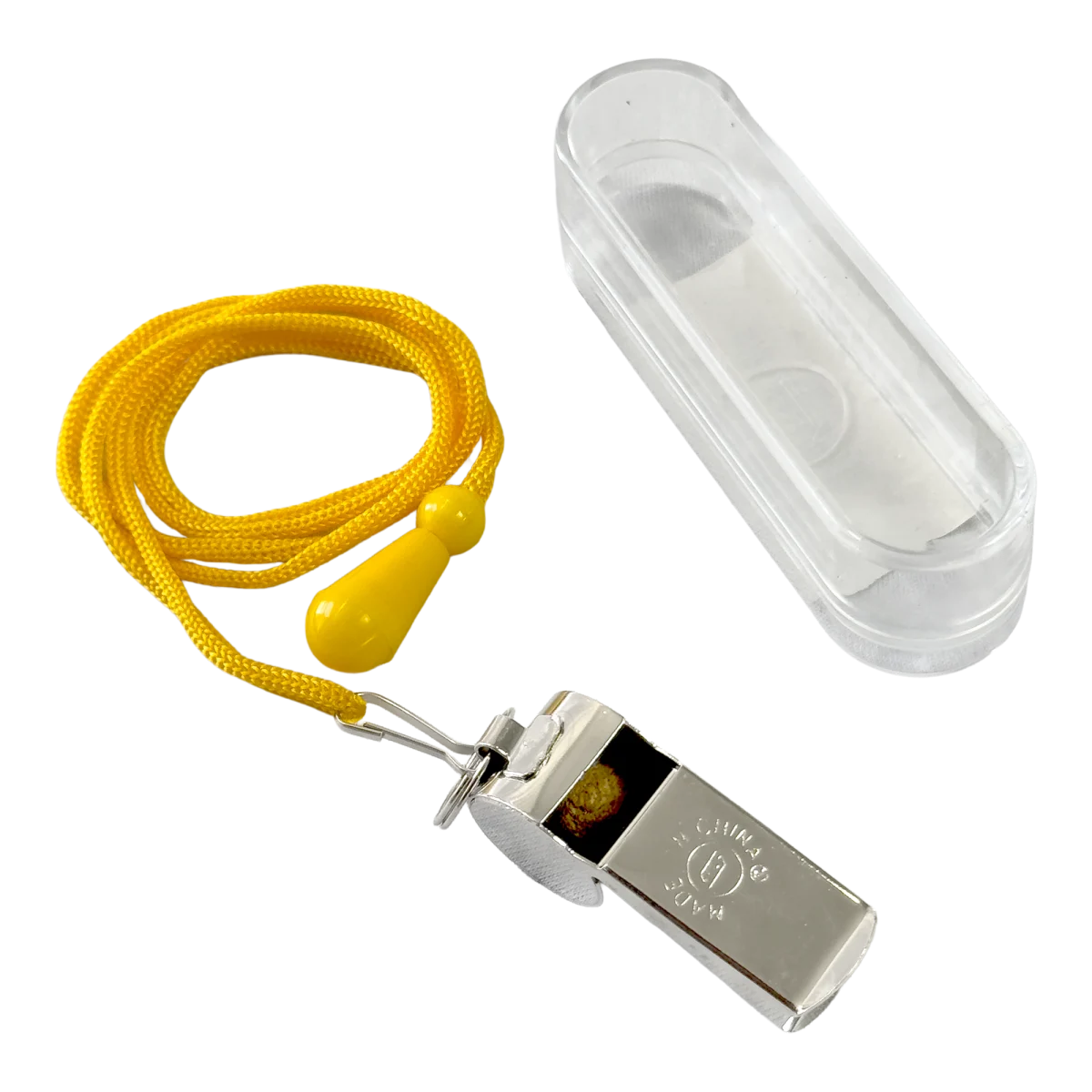 Apito de inox com cordão Velden