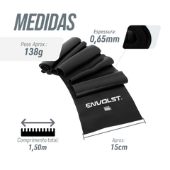 Faixa Elástica Band 1,50m Intensidade Force Envolst