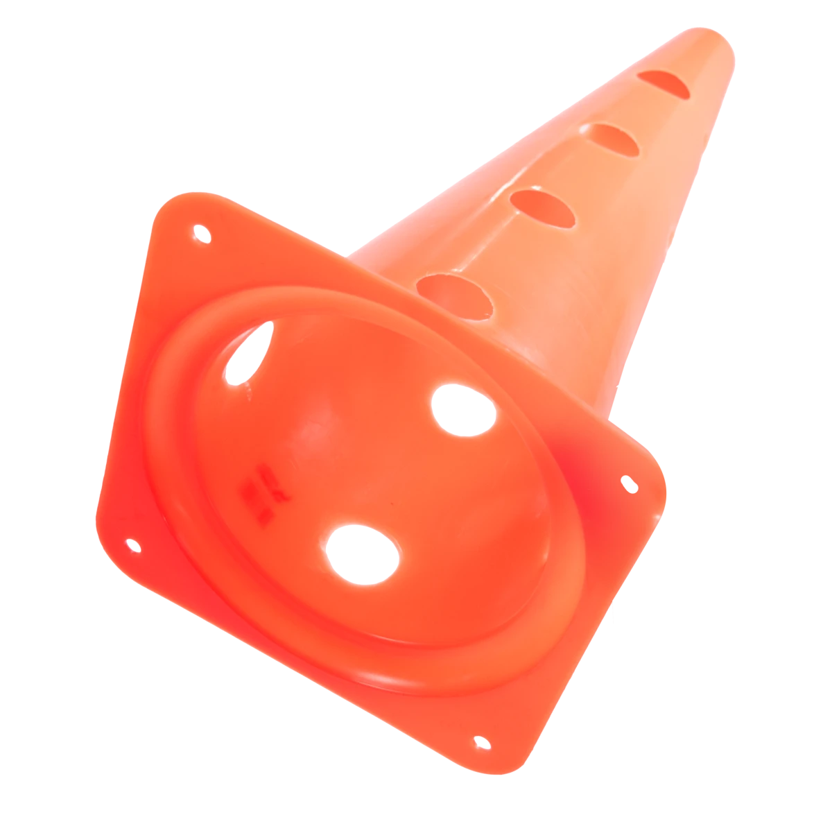Cone plástico de agilidade furado 50cm Velden - Amarelo