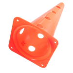 Cone plástico de agilidade furado 50cm Velden - Amarelo
