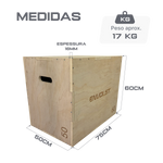 Caixa de Salto Plyo box para Crossfit Envolst