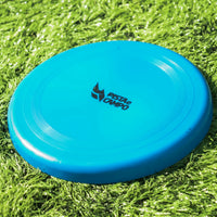 Frisbee de plástico para recreação 22cm econômico Pista e Campo Cor Azul