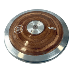 Disco de aço e madeira 3kg Pista e Campo
