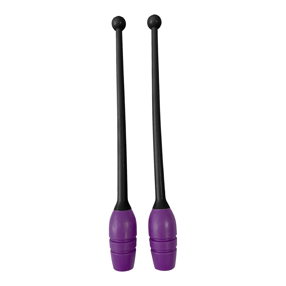 Maça oficial ginástica rítmica juvenil 40cm conectável Pista e Campo - Preto e Rosa