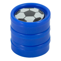 Prancheta tática magnética com caneta para treinamento de futsal Pista e Campo - Modelo pasta preta