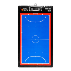 Prancheta tática magnética dupla face com caneta para treinamento de Futsal Pista e Campo