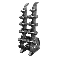 Suporte Expositor Vertical para 10 Pares de Dumbbells Envolst